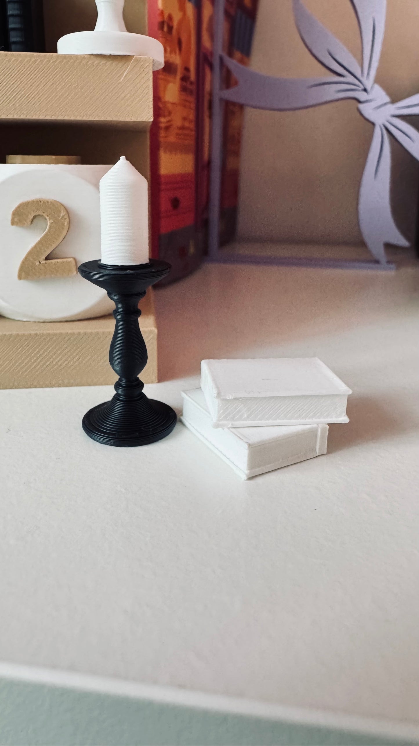 Mini Accessoires | Mini Boeken platte achterkant