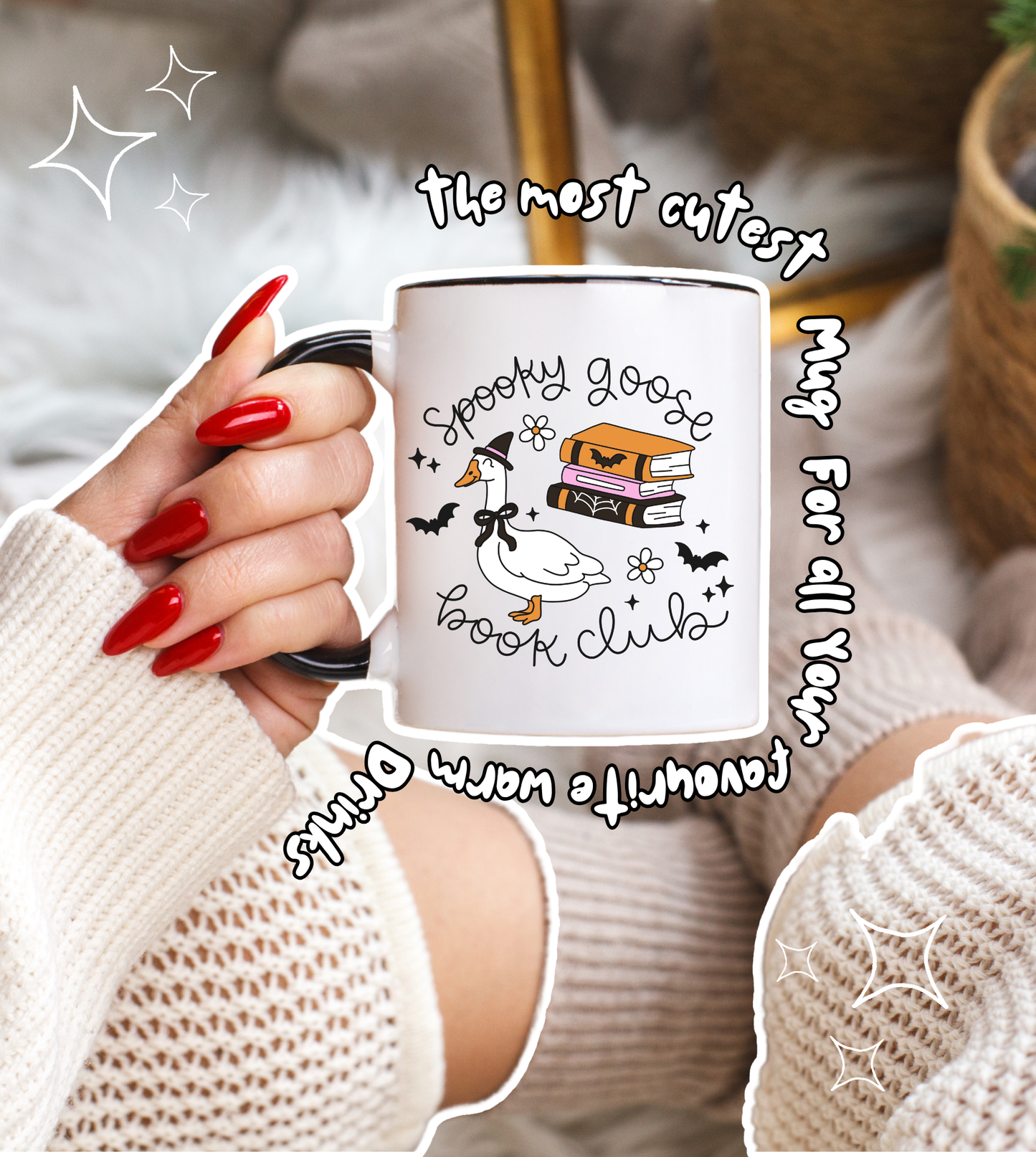 Koffiemok | Spooky goose