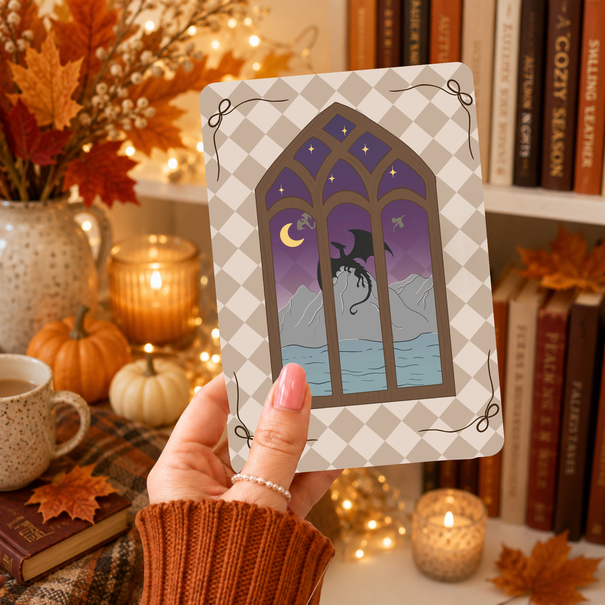 E-reader Insert-Skin | Dragon Window