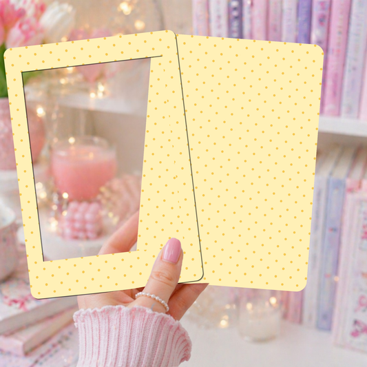E-reader Insert-Skin | Yellow Dots