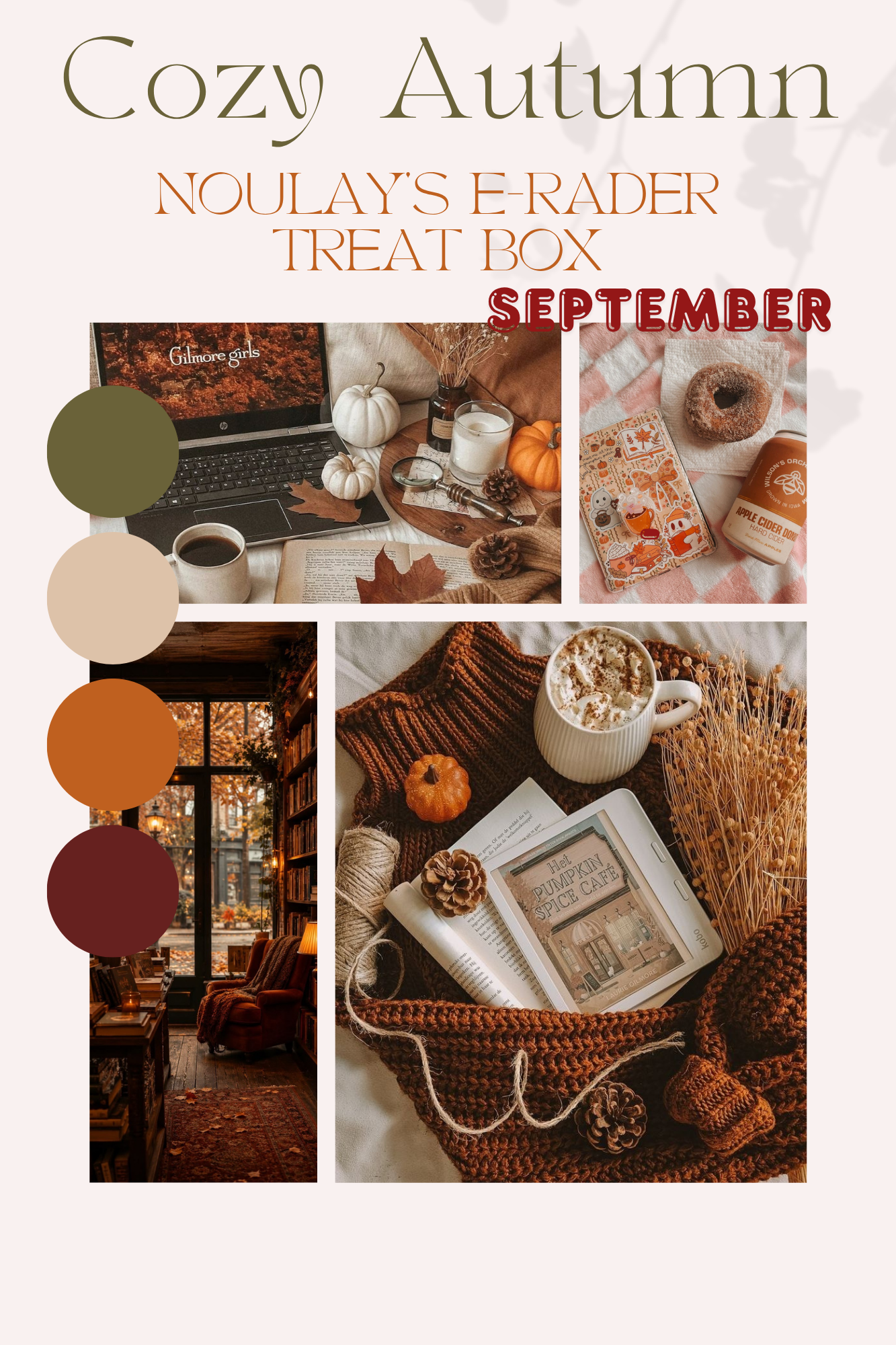 🍂 Cozy Autumn – Noulay’s  E-reader Treat Box