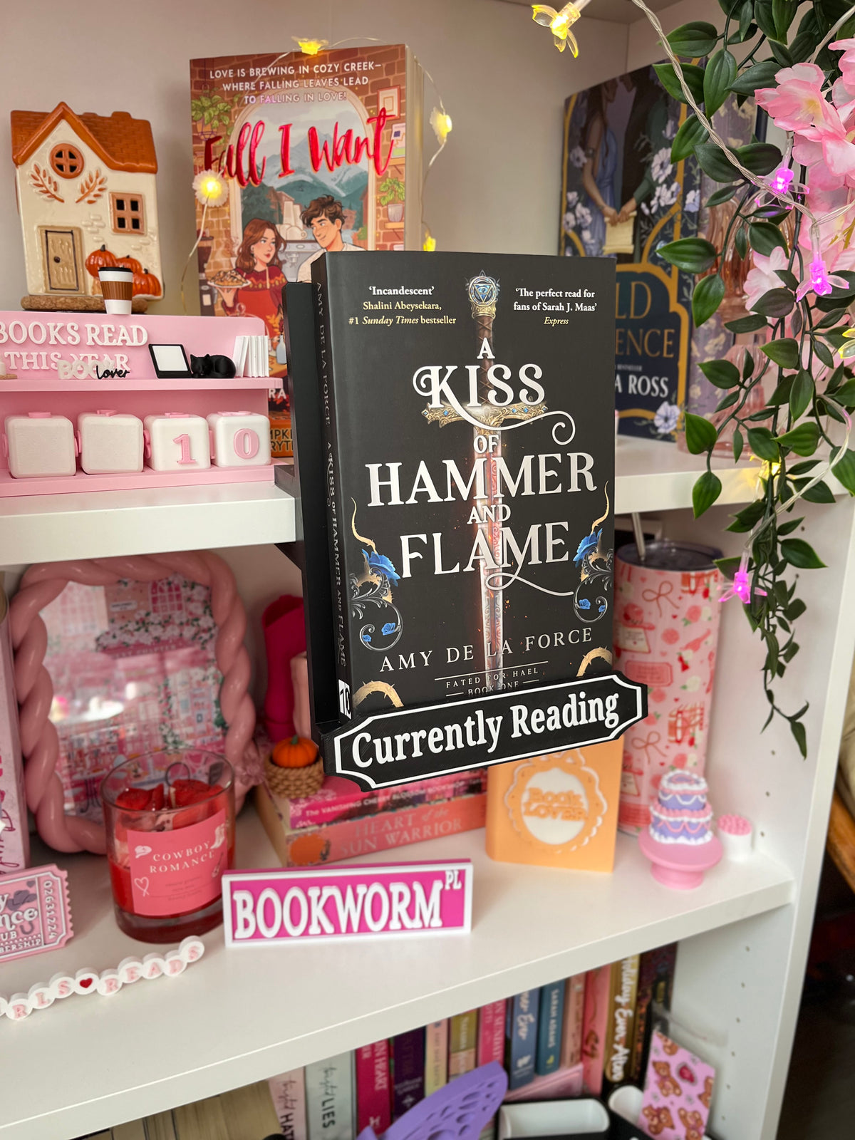Bookshelf | Boekenstandaard Tekstbordje