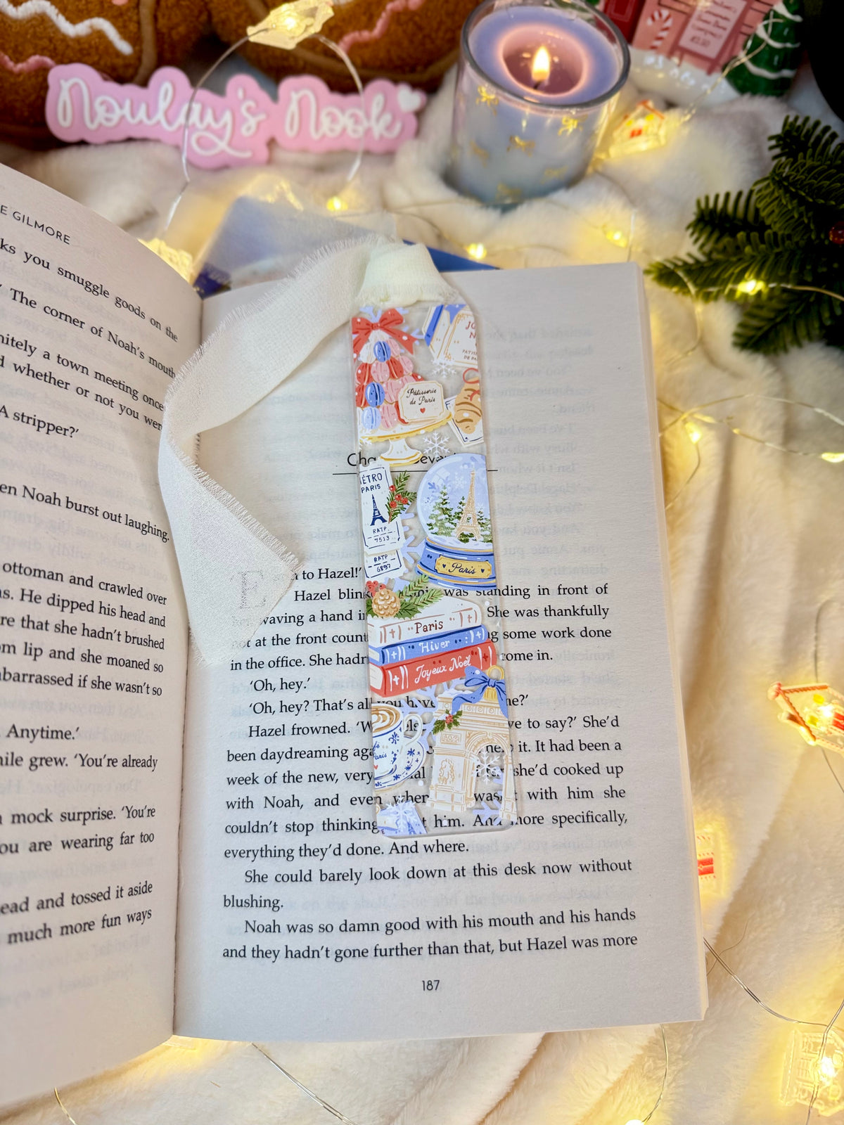Acrylic Bookmark | Christmas in Paris