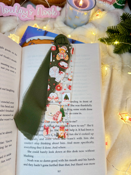 Acrylic Bookmark | Cozy Christmas evening