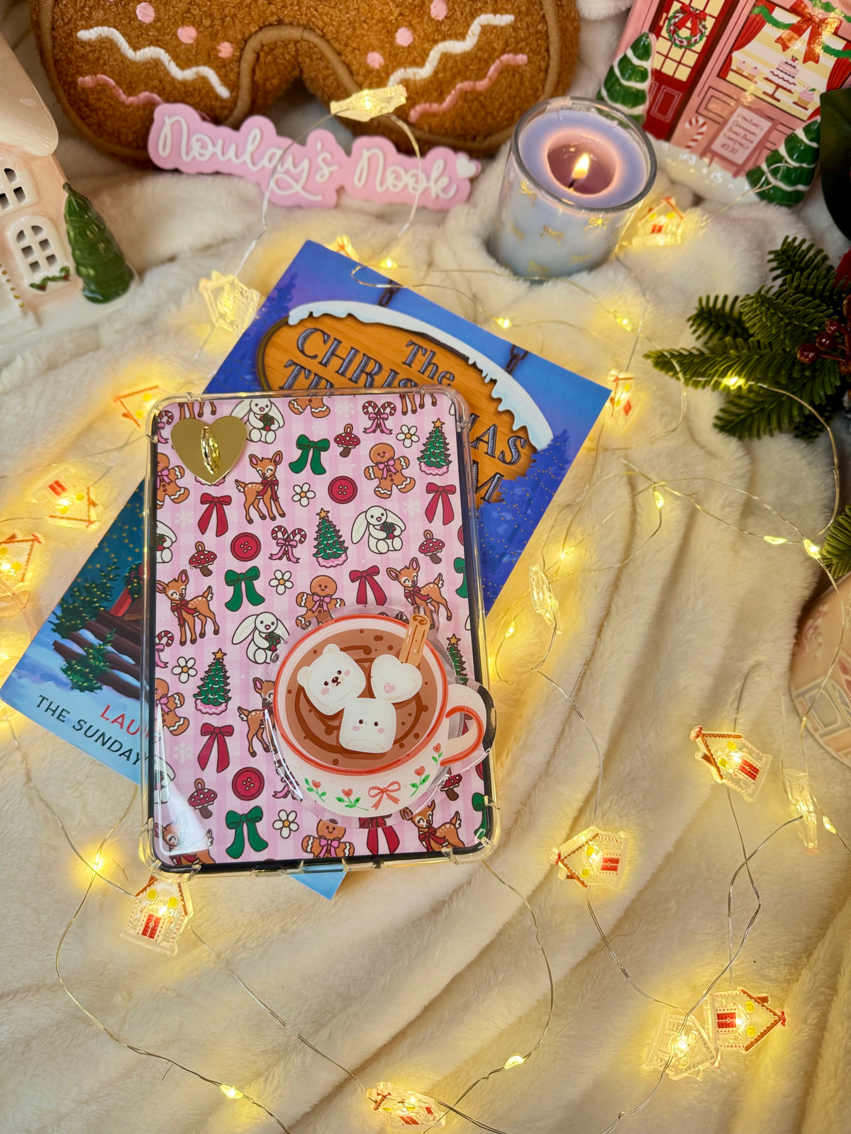 Bookish Grips | Cocoa and Marshmallows