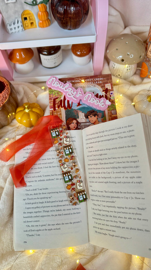 Acrylic Bookmark | Autumn Bookstore
