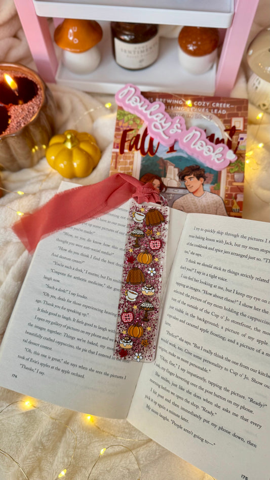 Acrylic Bookmark | Autumn tiffany