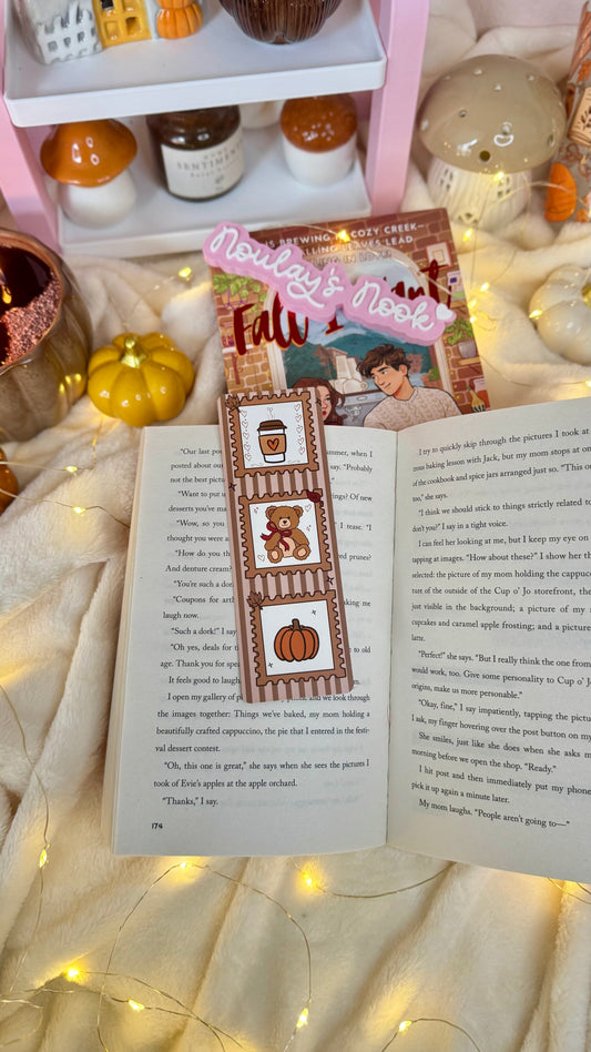 Bookmark l Cozy Postcards