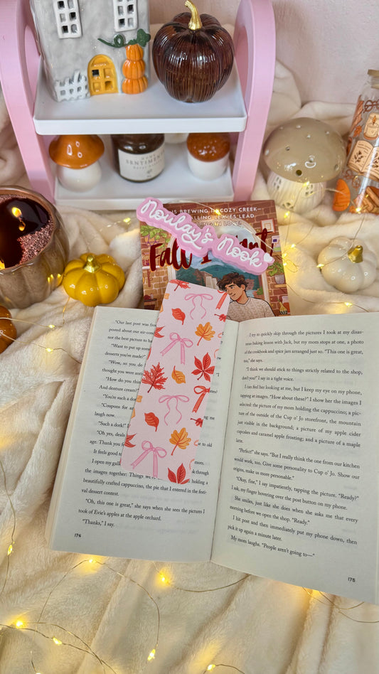 Bookmark l Pumpkin Blush