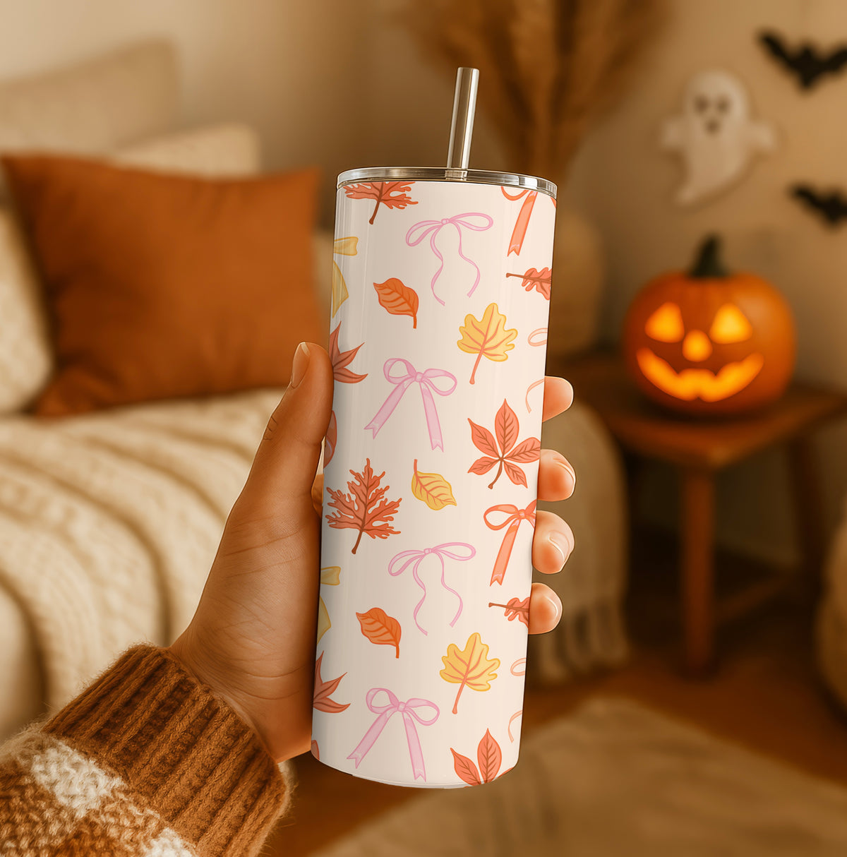 Tumbler l Autumn Bows