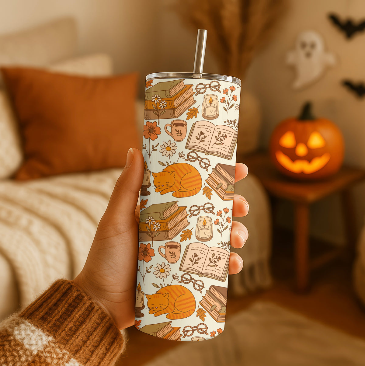 Tumbler l Autumn Cat