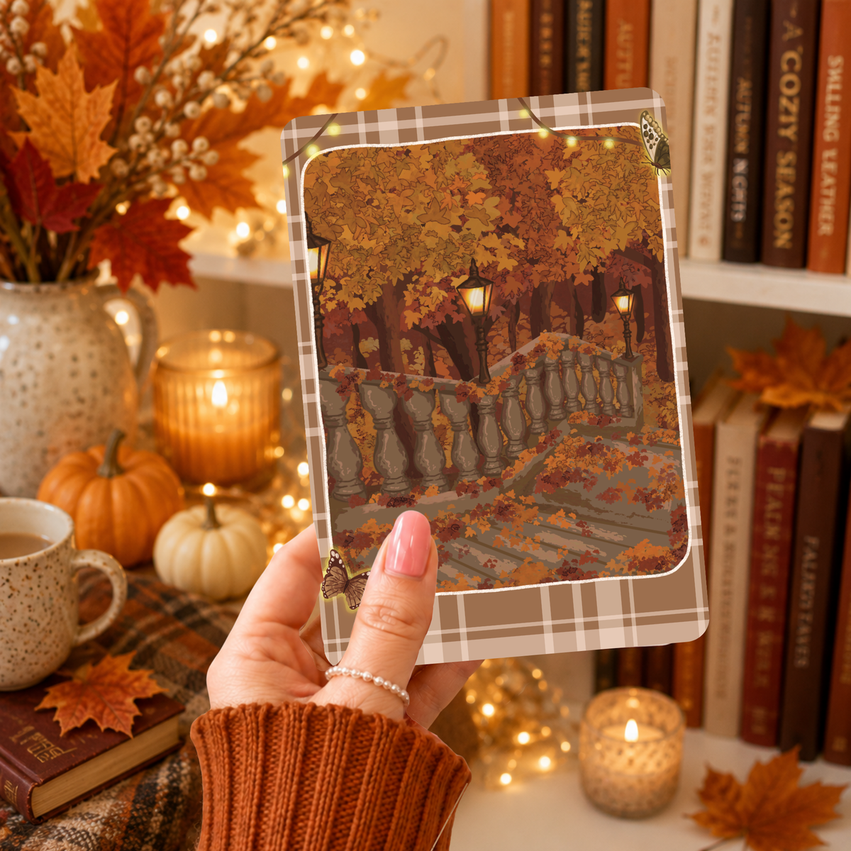 E-reader Insert-Skin | Lantern Walk