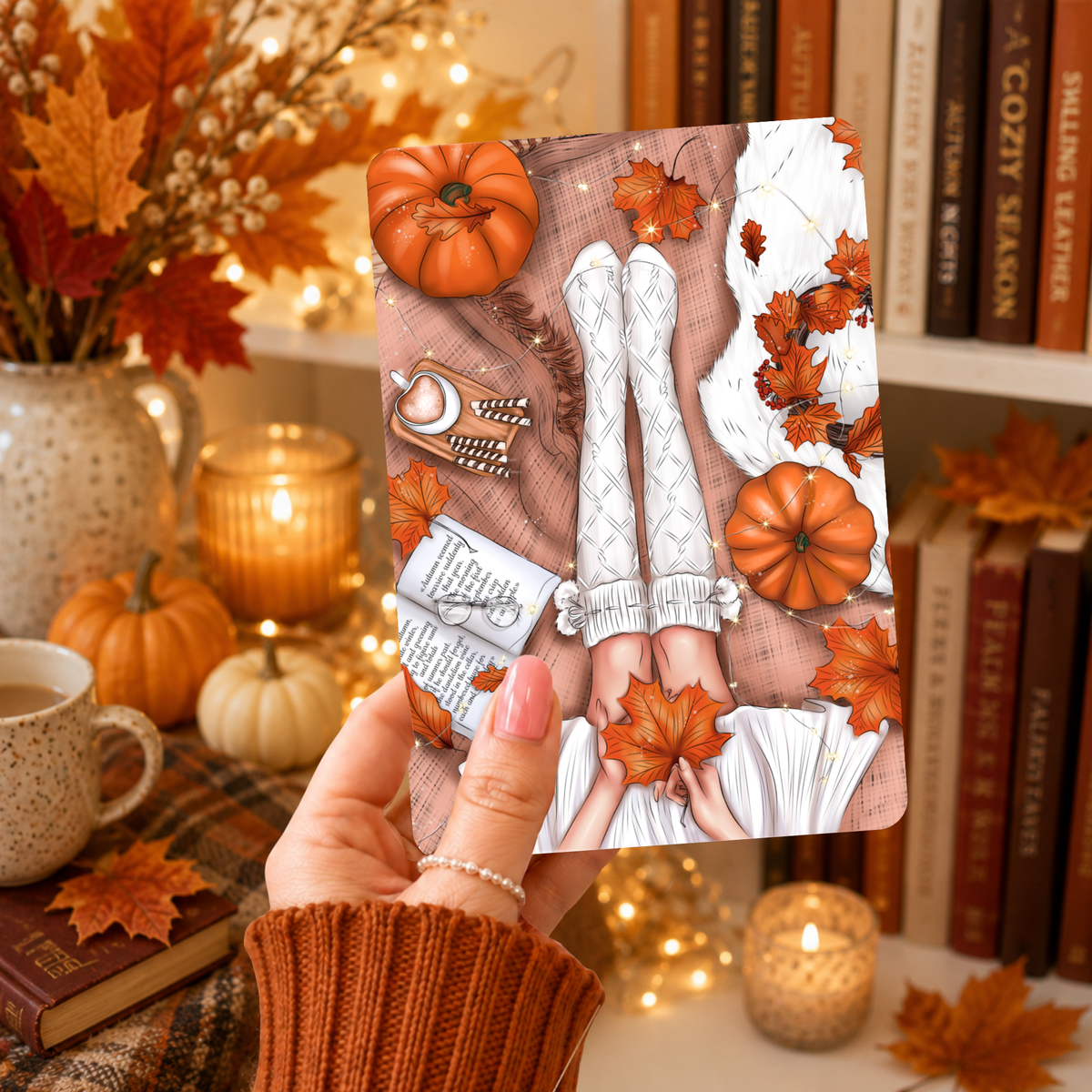 E-reader Insert-Skin | Autumn Girl