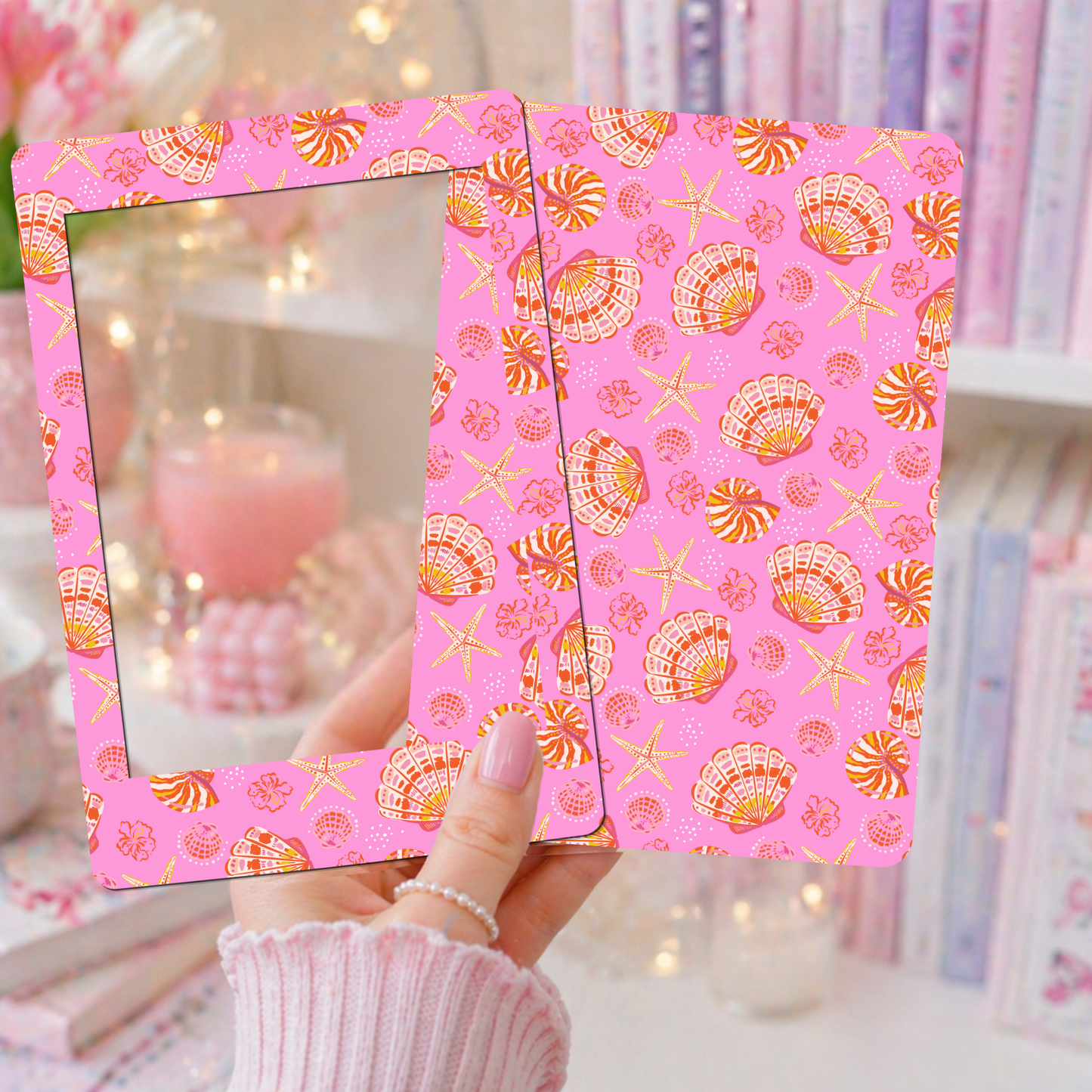 E-reader Insert-Skin | Glamour seashells