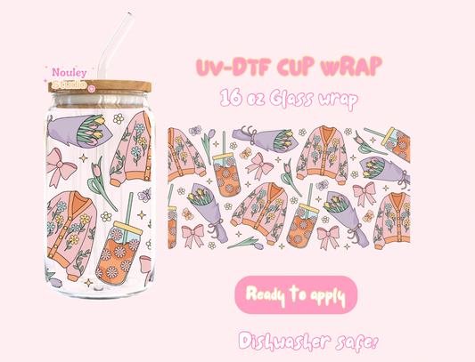 Uv DTF wrap girly spring era